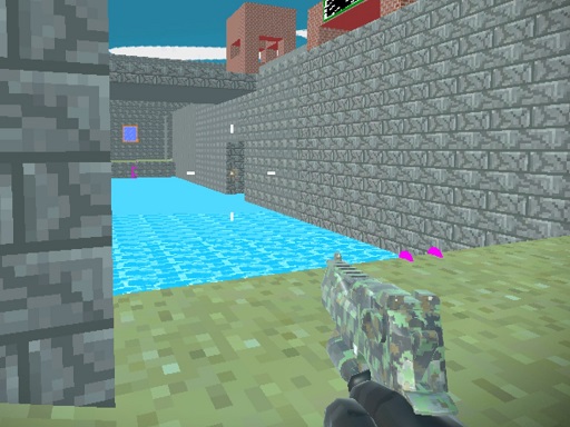 Pixel Blocky Combat Fortress cover art