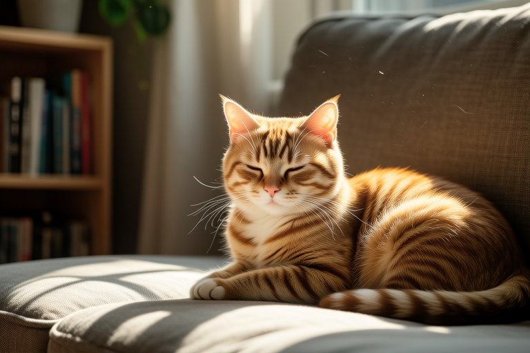 From Sunsets to Couches: How Orange Cats Conquer Hearts with Their Golden Glows