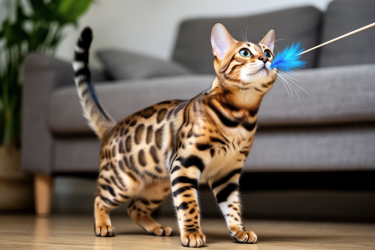 The Playful Prowess: Why Bengal Cats Are a Delight for Active Owners