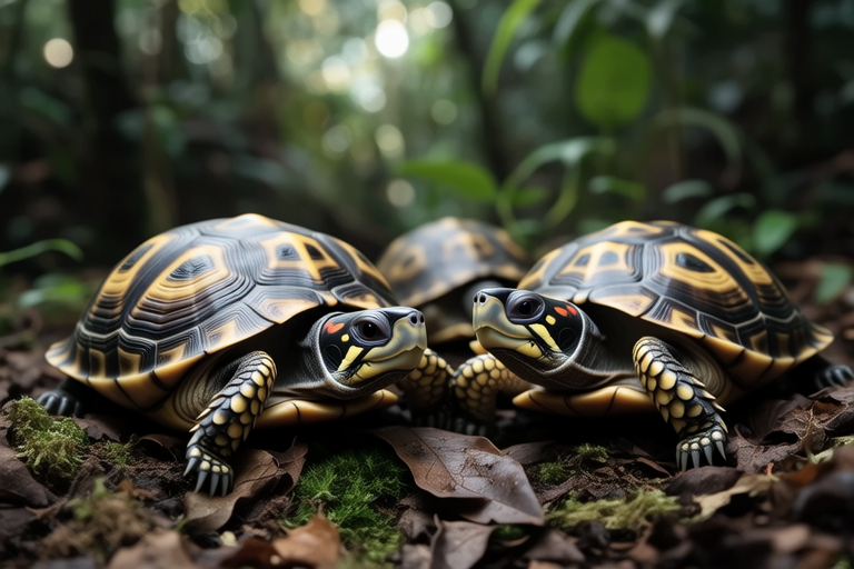 Three-Striped Box Turtles: Nature’s Mini Survivors Unveiled!
